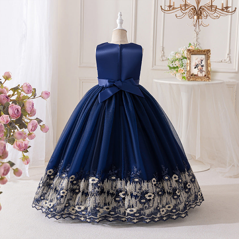 Amazon new arrivals: embroidered birthday party evening dresses for girls (us & european styles) - princess long tutu skirts