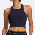 European and american cross-border women's compression sports tank top - activewear, quick-dry fitness yoga top, barely-there yoga tank