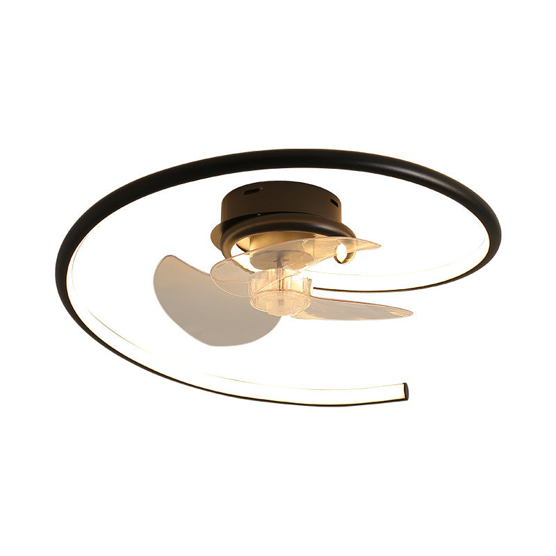 [Strict Selection] Bedroom Light Fan Ceiling Light 2023 New Fan Light Master Bedroom Light Modern Simple Lamps