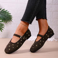 spring/autumn new arrivals: women's flat shoes for cross-border e-commerce, plus sizes available. 0.5cm heel height difference. wholesale options available. dropshipping to  and
