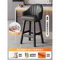 Black nappa leather [65 high carbon steel legs] with thickened 7cm high-elasticity sponge padding