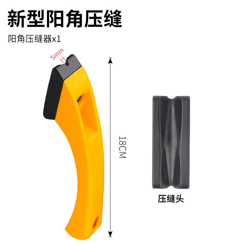 A full set of beauty seam construction tools, beauty seam glue gun, double tube ceramic tile floor tile special slotter, clear seam cone pressure