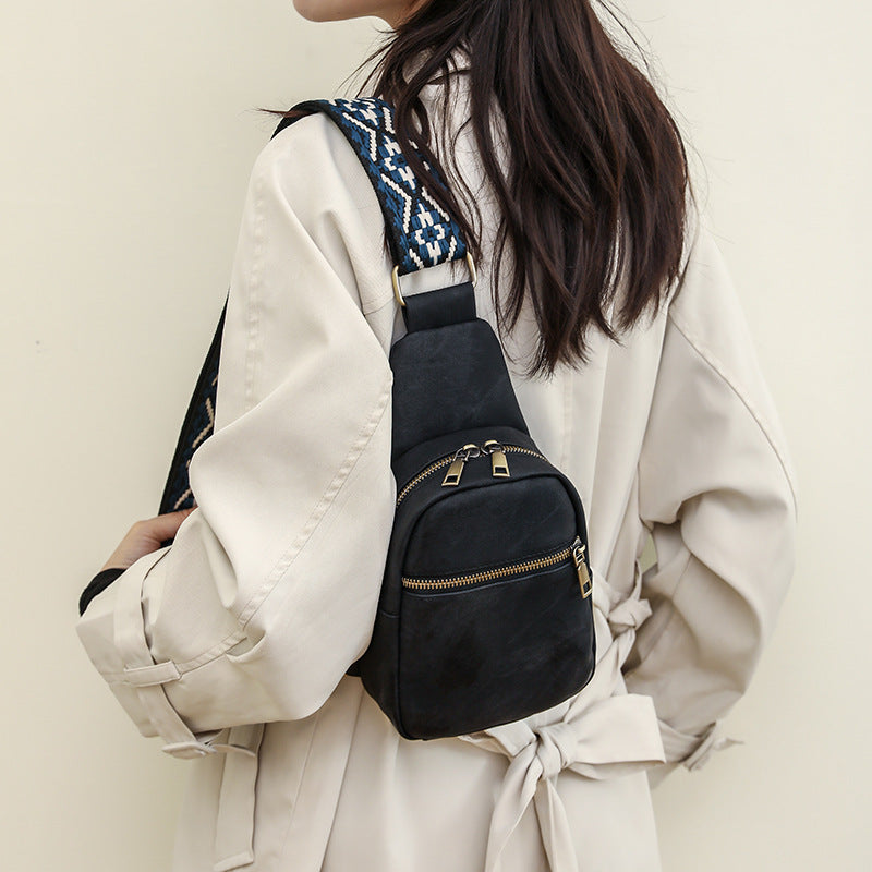 Cross-border popular bags, messenger bags, women's bags, new fanny packs, women's trendy fashion casual and versatile women's breast bags