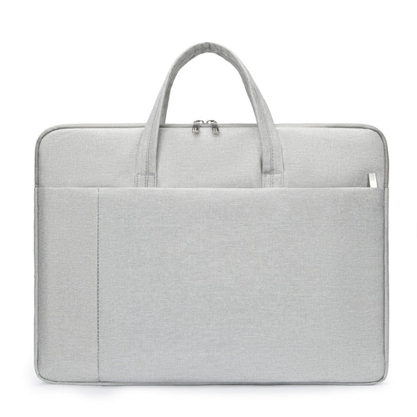 Zipper document bag printing logo office business briefcase male and female units portable meeting information bag can be printed logo