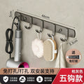 Heavy-duty adhesive hooks - no drilling required! perfect for bathrooms, tissue, towels, clothes, and hats. stick-on hooks for behind doors, wall-mounted, and over-the-door use