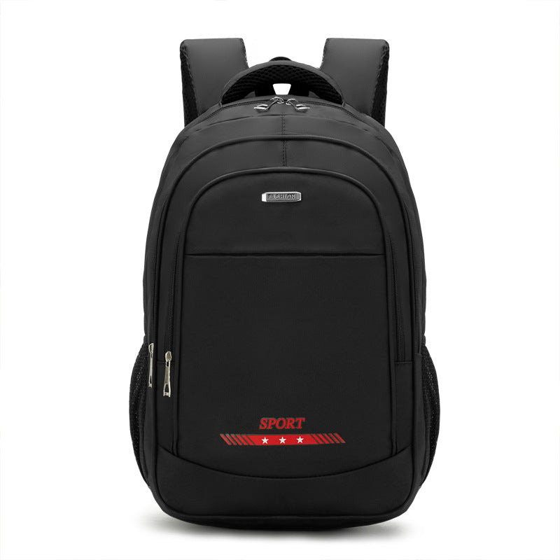 New large-capacity business backpack computer backpack, outdoor travel backpack, junior high school student schoolbag