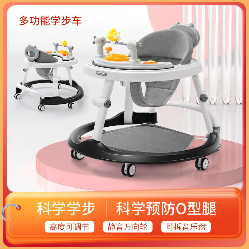Baby walker - anti-o-leg, multifunctional, anti-tip, unisex - dropshipping available