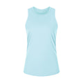 Spring/summer new arrival: barely-there feel, skin-friendly tie-up tank top - women's slit-back, loose-fit, breathable running sports cover-up s2027