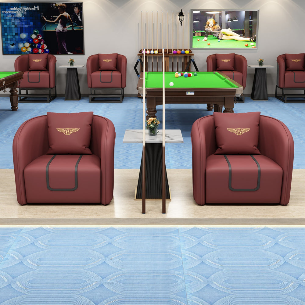High-end billiard club viewing chair, billiard hall special viewing sofa, billiard room viewing chair, table tennis hall viewing sofa