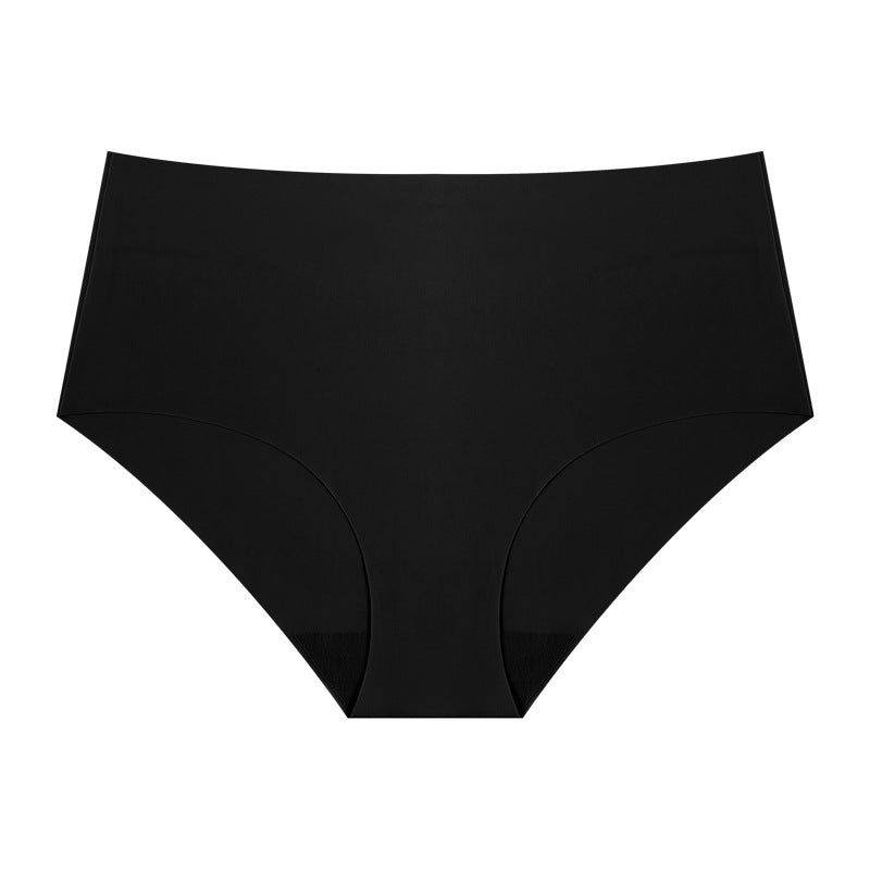 foreign trade wholesale high-waisted seamless briefs, yoga sports comfortable women's underwear, breathable ice silk panties