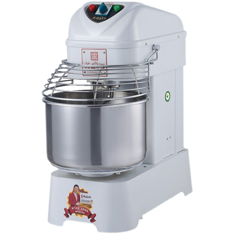 Yufei yongqiang commercial dough mixer - dual action, dual speed, silent operation - 20/25/30kg capacity - kneading, mixing, and dough beating machine for baking