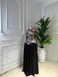 Foundation black floral
