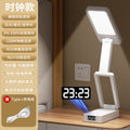Clip-on desk lamp - eye protection, study-focused, rechargeable/plug-in, long battery life, ideal for student dorms, reading, and desktop use