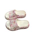 Eva women's summer slippers fashion korean style japanese style hong kong style cool slippers outwear beach stomping thick soleins cool slippers