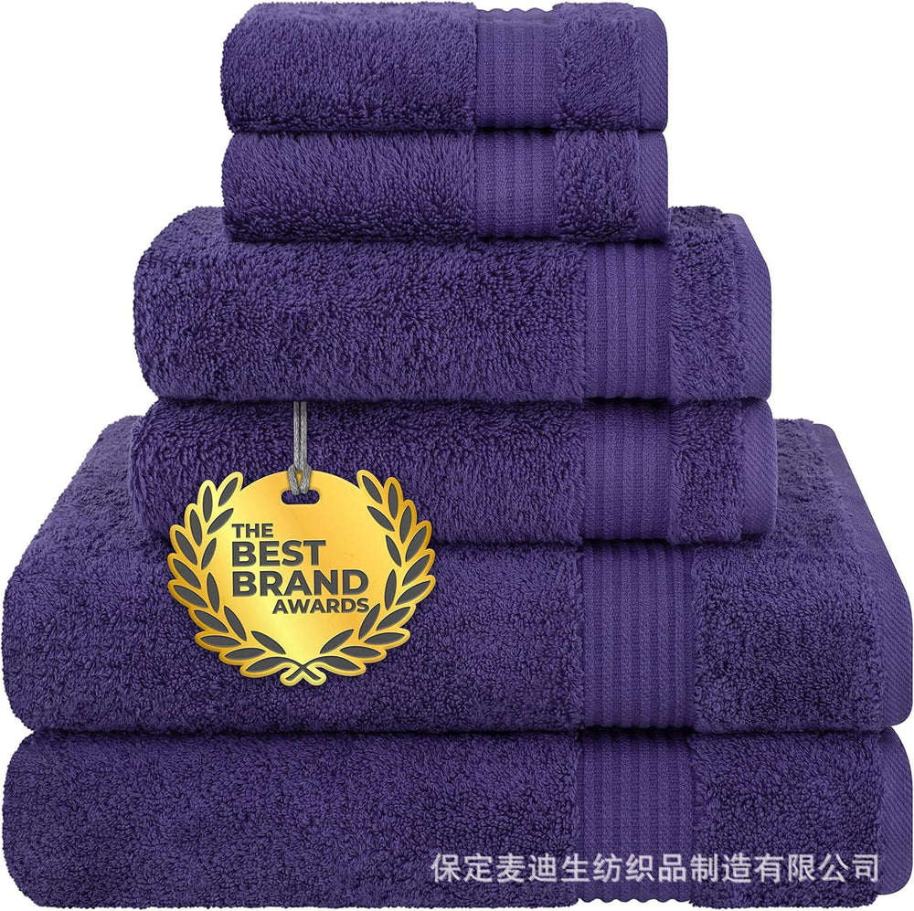 pure cotton thickened bath towel 70*140 men's and women's household pure cotton absorbent and non-shedding large size wrap towel