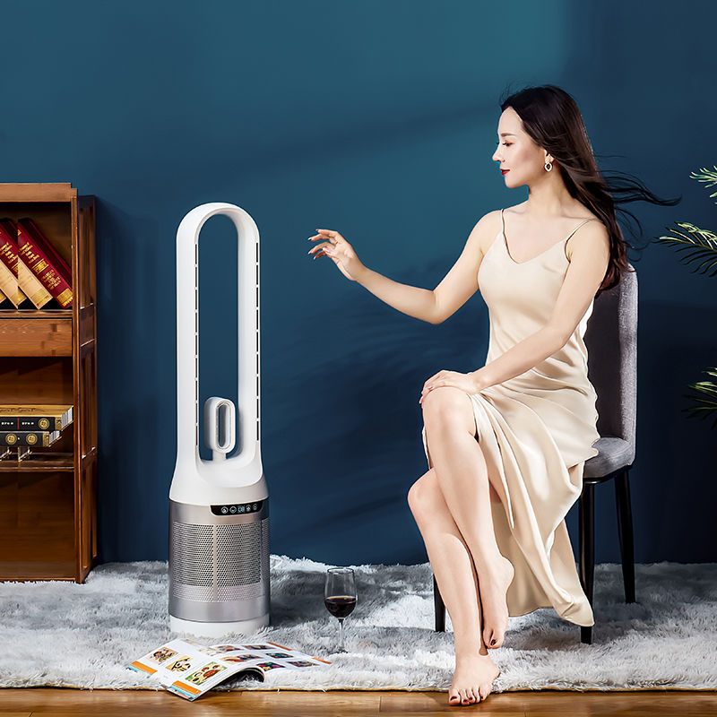 Circulation fan office negative ion for home air conditioning fan cooling fan tower fan falling fan bladeless fan silent cross-border