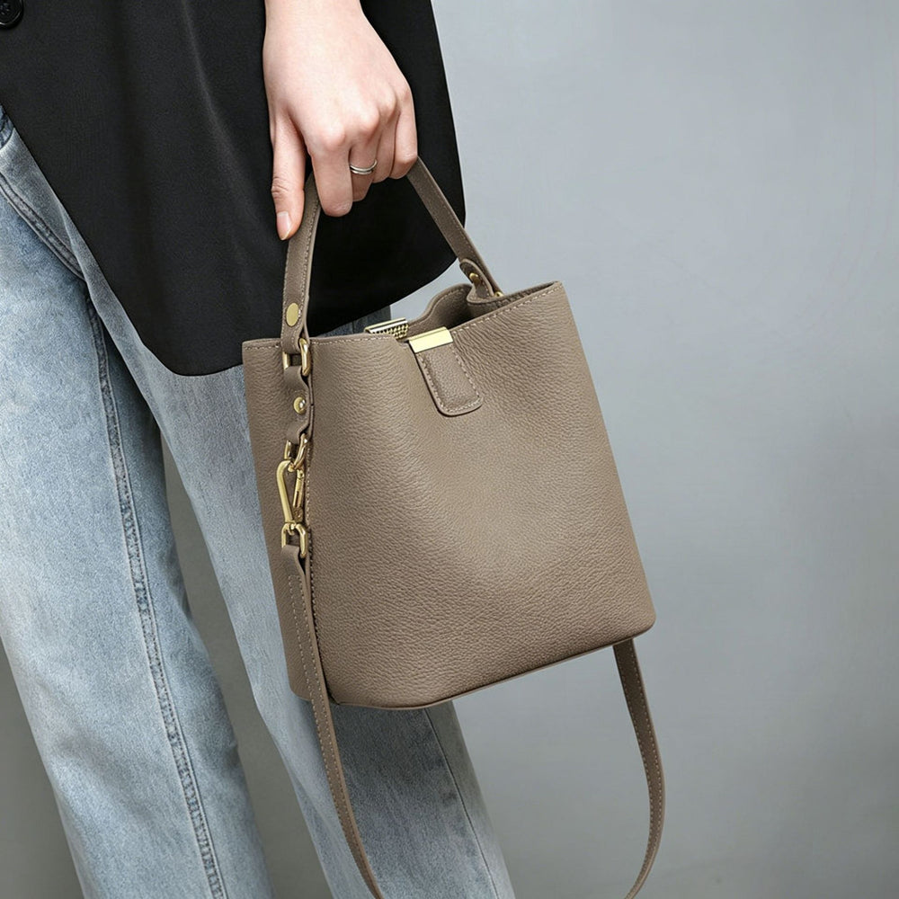 2026 new women's bucket bag - large capacity, minimalist, versatile shoulder bag/tote for work and everyday use