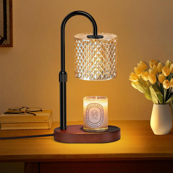 Cross-border hot-selling wax melting lamp with timing dimming aromatherapy lamp living room bedroom candle melting lamp essential oil candle heating lamp