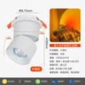 Sun never sets spotlight embedded adjustable angle living room entrance wall wash light picture light surface mounted sunset red atmosphere light