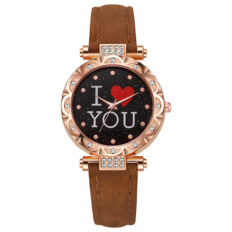 Korean style minimalist casual women's watch gift fashion personalized gift women's quartz electronic watch wholesale watch