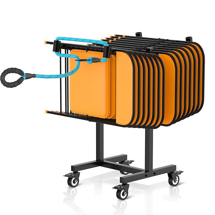 Source Factory Folding Chair Frame Chair Cart Folding Chair Storage Frame with Wheels
