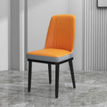 [reinforced carbon steel integrated frame + black legs] orange front + gray back