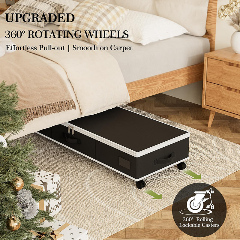 European and American Christmas gift packaging storage bag clothing quilt finishing storage box ribbon and bow gift box