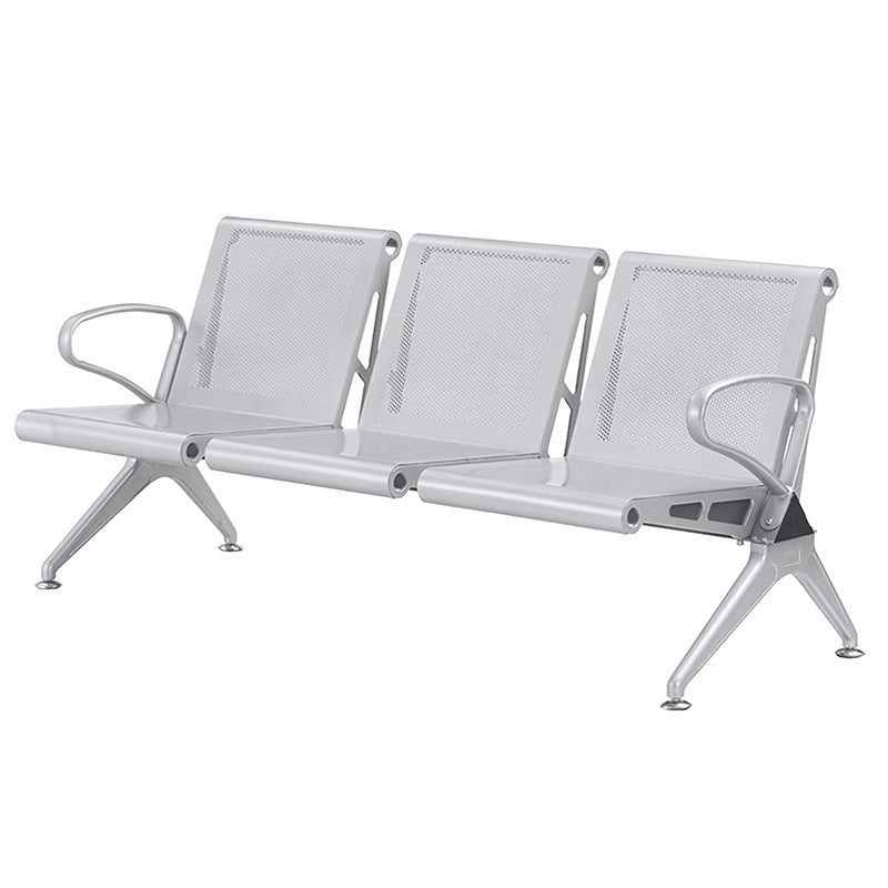 Customized steel row chair Airport chair Waiting chair Consultation chair Rest chair Even row chair Public seat Station high-speed rail waiting chair
