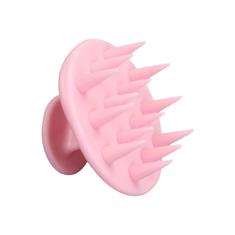 Beauty & hairdressing massage scalp shampoo brush - tpr silicone-like soft hair brush for gentle scalp cleansing & detangling