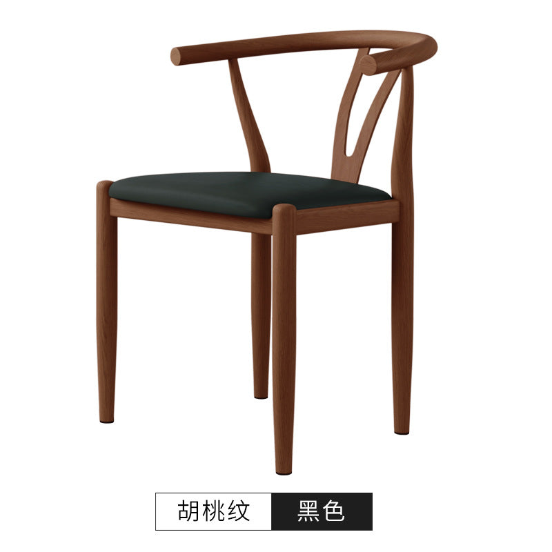 For homedining chair backrestcommercial horn restaurant tea chair taishi chair comfortable sitting tea table restaurant dining table stool
