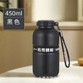 316 double-layer vacuum sports thermal water cup outdoor cycling hiking water bottle with rope popular cup engraved logo