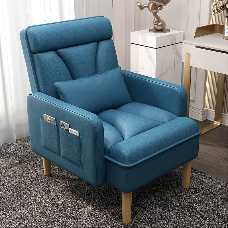 Bestselling single reclining sofa: comfortable lounger for living room, bedroom, balcony, office - perfect for napping or using as a computer chair