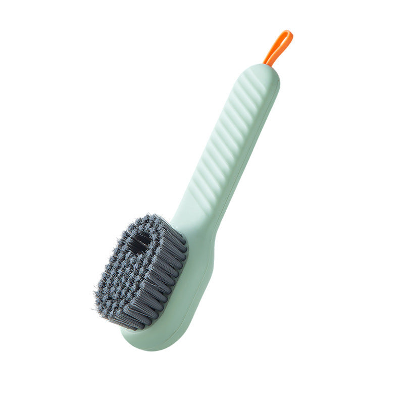 Shoe brush for home push-type automatic liquid adding laundry brush washing clothes shoe cleaning brush wholesale storage detachable washable