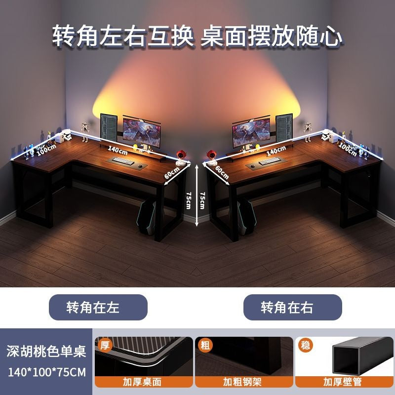 Corner computer desk for homel-shaped study table casual bedroom study table study corner desk
