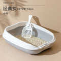 Cat litter box gray special price (comes with shovel)