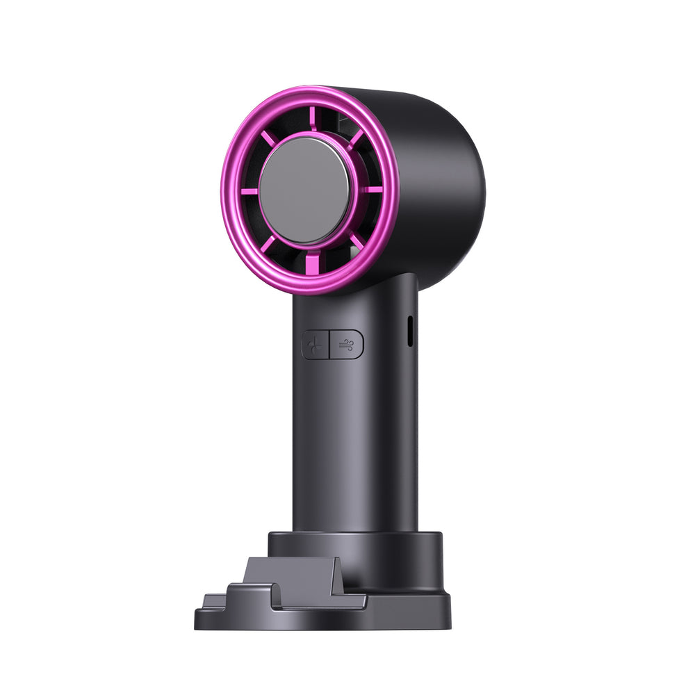 New arrival handheld ice compress small fan usb rechargeable high speed mini fan desktop mobile phone holder cooling small fan