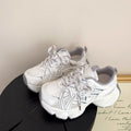 Thick sole dad shoes for women 2026 summernew arrivaleasiest for matchpetites lightweight breathable casual shoes height increasing shoes