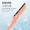 Shurmei straight handle eyebrow razor - women's replacement blades, safe & scratch-resistant, wholesale beauty tool