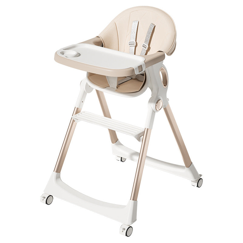 New baby high chair - multifunctional, portable, anti-tip, and grow-with-me design for home use