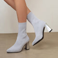 summer new arrival: plus-size women's casual comfort flyknit pointed-toe fashion flats - wholesale for export
