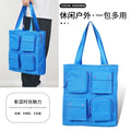 Handbag business document bag japanese style canvas a4 book bag multi-functional class large-capacity information tutoring bag