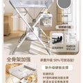 Changing table - foldable multifunctional baby care station for diaper changing, newborn bathing, massage, and touching