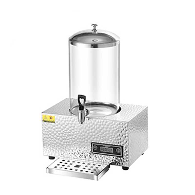 Milk tripod, hotel restaurant glass milk tripod coffee tripod numerical control heating stainless steel hot and cold tripod, juice tripod