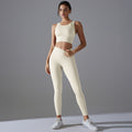 New arrivalpure color free underwear fixed cup beautiful back sports yoga suit tight high elastic fitness antibacterial yoga clothes