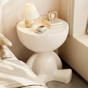 Creative bedside table for home, sofa side table, storage rack, bedroom balcony mobile mini table, small apartment coffee table