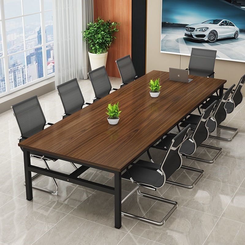 Conference table long table office desk minimalist modern office negotiation table simple rectangular training table workstation