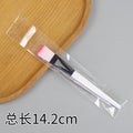 White handle black bristle brush (premium quality)