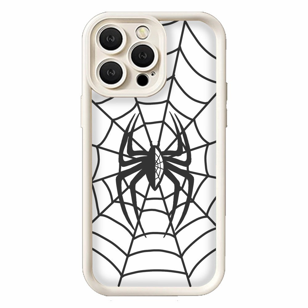 Custom painted phone case - cartoon design for iphone 16, solid color apple 15, diamond sand diy phone 14 soft case
