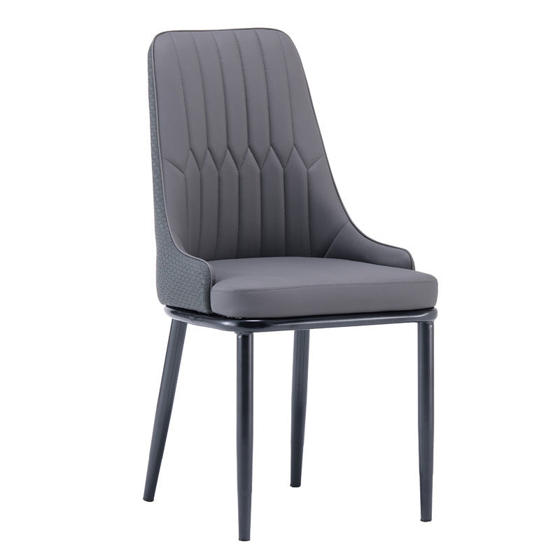 Export ready stock, factory direct, accessible luxury high-end chairs, home leather stools, modern minimalist hotel dining chairs