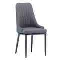 Export ready stock, factory direct, accessible luxury high-end chairs, home leather stools, modern minimalist hotel dining chairs